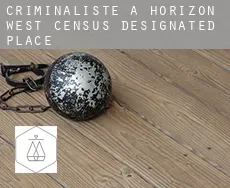 Criminaliste à  Horizon West