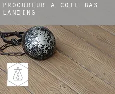 Procureur à  Cote Bas Landing