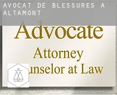 Avocat de blessures à  Altamont