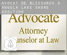 Avocat de blessures à  Angola Lake Shore Addition