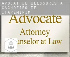 Avocat de blessures à  Cachoeiro de Itapemirim