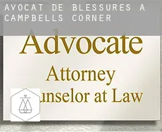Avocat de blessures à  Campbells Corner