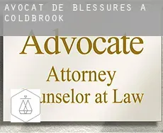 Avocat de blessures à  Coldbrook