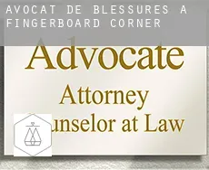 Avocat de blessures à  Fingerboard Corner