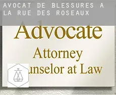 Avocat de blessures à La Rue des Roseaux