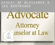Avocat de blessures à  Les Bertrands