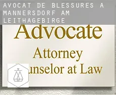 Avocat de blessures à Mannersdorf am Leithagebirge