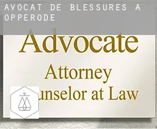 Avocat de blessures à  Opperode