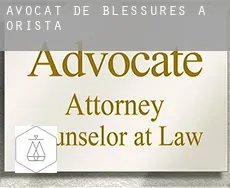 Avocat de blessures à  Oristà