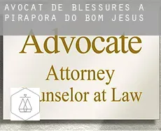 Avocat de blessures à Pirapora do Bom Jesus