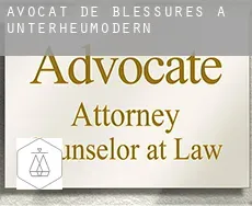 Avocat de blessures à Unterheumödern