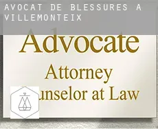 Avocat de blessures à  Villemonteix