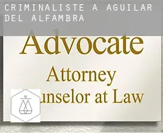 Criminaliste à  Aguilar del Alfambra