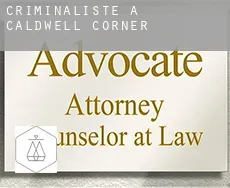 Criminaliste à  Caldwell Corner