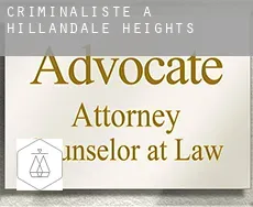 Criminaliste à  Hillandale Heights