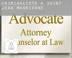 Criminaliste à  Saint-Jean-de-Maurienne