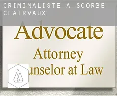Criminaliste à  Scorbé-Clairvaux