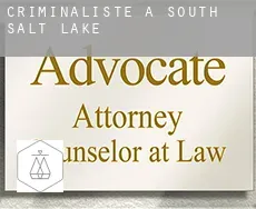 Criminaliste à South Salt Lake