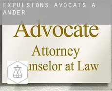 Expulsions avocats à  Ander