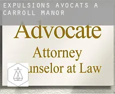 Expulsions avocats à  Carroll Manor