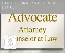 Expulsions avocats à  Espas