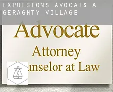 Expulsions avocats à  Geraghty Village