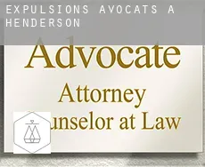 Expulsions avocats à  Henderson