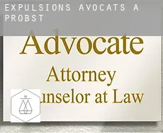 Expulsions avocats à  Probst