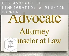 Les avocats de l'immigration à  Blundon Corner