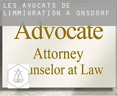 Les avocats de l'immigration à  Onsdorf