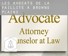 Les avocats de la faillite à Browns Plains