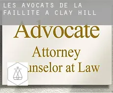 Les avocats de la faillite à  Clay Hill
