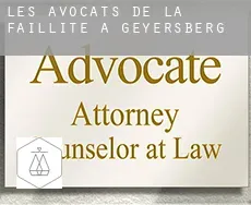 Les avocats de la faillite à  Geyersberg