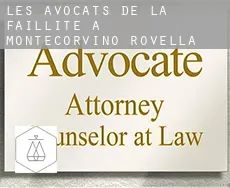 Les avocats de la faillite à  Montecorvino Rovella