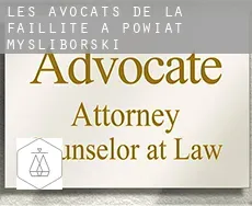 Les avocats de la faillite à Powiat myśliborski