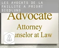 Les avocats de la faillite à  Priort Siedlung