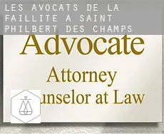 Les avocats de la faillite à Saint-Philbert-des-Champs