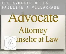 Les avocats de la faillite à  Villarrabé