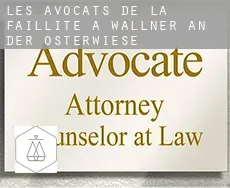 Les avocats de la faillite à  Wallner an der Osterwiese