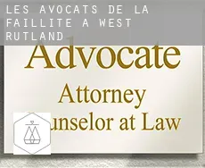 Les avocats de la faillite à West Rutland