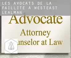 Les avocats de la faillite à  West and East Lealman