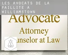 Les avocats de la faillite à Williamstown