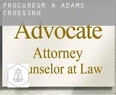 Procureur à  Adams Crossing