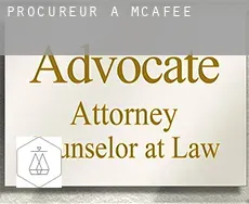 Procureur à  McAfee