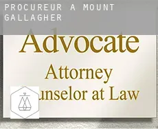 Procureur à  Mount Gallagher