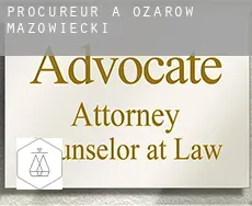 Procureur à Ożarów Mazowiecki