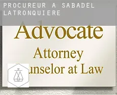 Procureur à  Sabadel-Latronquière