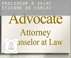 Procureur à  Saint-Étienne-de-Carlat
