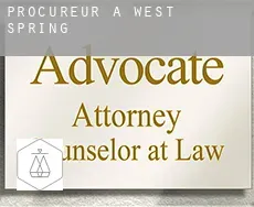 Procureur à  West Spring