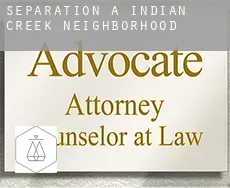 Séparation à  Indian Creek Neighborhood